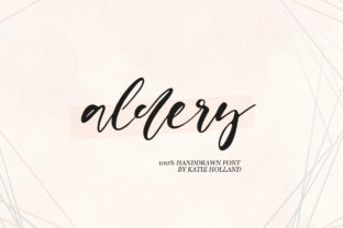 Aldery: A Light Handwritten Font for Authentic Branding