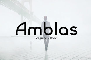 Amblas: A Stylish Sans Serif Font for Modern Campaigns