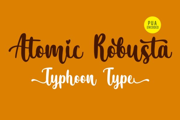 Atomic Robusta: The Handwritten Font for Standout Branding