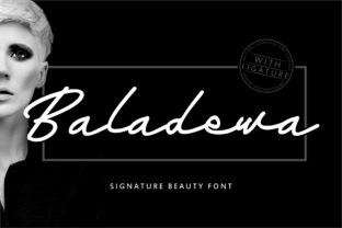 Baladewa: A Modern Handwritten Font for Web Design