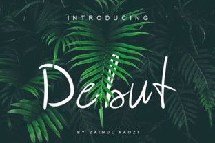 Debut: The Handwritten Font for Elegant Brand Identity