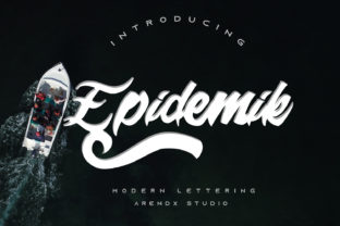 Epidemik: The Modern Script Typeface for Authentic Editorial Design