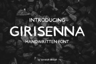 Girisenna: A Youthful Handwritten Font for Modern Web Design