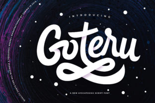 Goteru: A Bold Handwritten Font for Business Branding