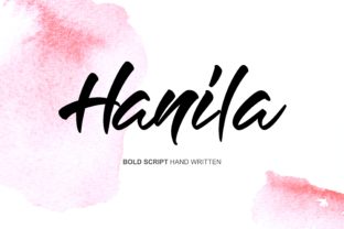 Hanila: A Handwritten Font That Elevates Handmade Creations