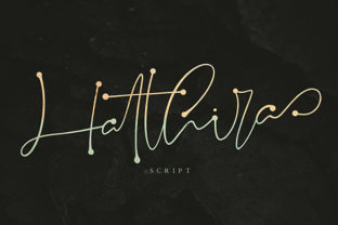 Hatthira: A Vintage Script Handwritten Font for Crafters