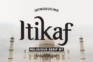 Itikaf Serif Font for Professional Branding and Design
