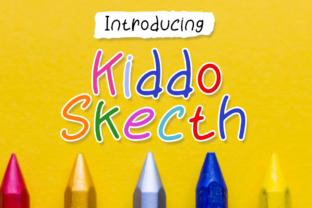 Kiddo Sketch: The Handwritten Font for Authentic Small Business Branding