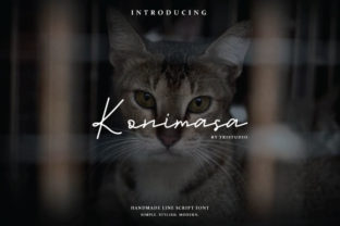 Konimasa: A Handwritten Font for Modern Web Design