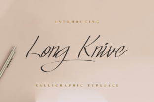 Long Knive: The Handwritten Font for Professional Branding