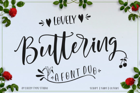 Lovely Buttering: A Handwritten Font That Elevates Handmade Creations
