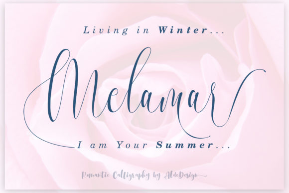 Melamar Font Download: A Luxurious Script Handwritten Style