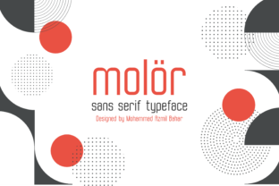 Molor Sans Serif Font for Modern Web Design