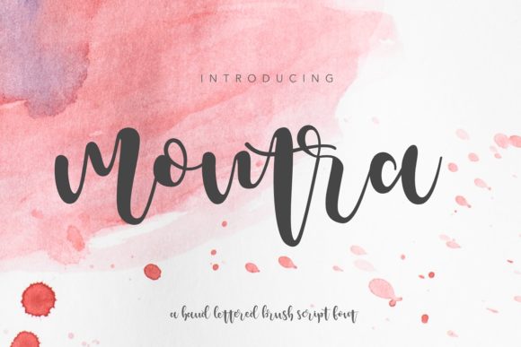 Montra: A Luxurious Script Font for Web Design