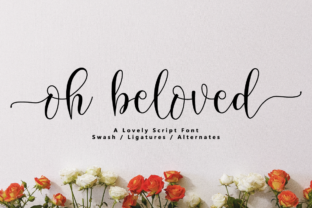 Oh Beloved: A Script Font That Elevates Branding with Class