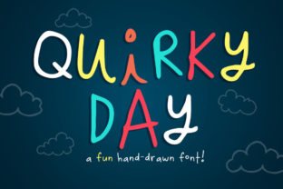 Quirky Day: The Bold Handwritten Typeface for Standout Branding