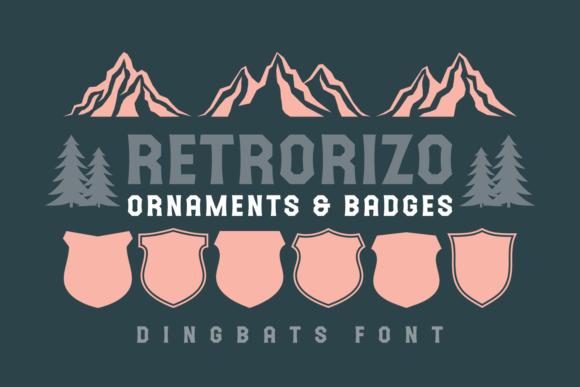 Retrorizo: The Unique Dingbats Font for Handmade Branding