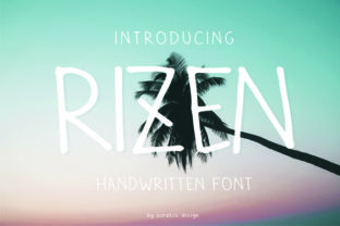 Rizen: The Adorable Script Handwritten Font for Creative Projects