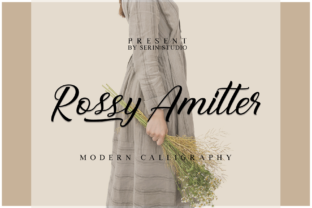 Rossy Amitter: Elevate Your Brand with a Handwritten Font