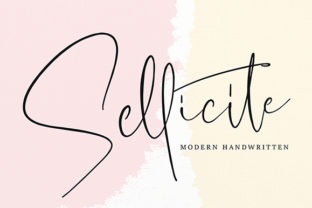 Sellicite: The Modern Handwritten Font for Standout Campaigns