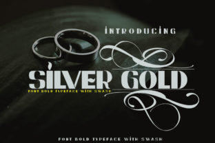 Silver Gold Font: A Bold Sans Serif for Modern Brand Identity