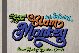 Slam Monkey: A Playful Font for Bold Branding