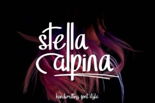 Stella Alpina: A Bold Script Font for Standout Campaigns