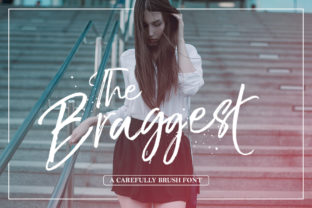 The Braggest: A Handwritten Font for Bold Digital Branding