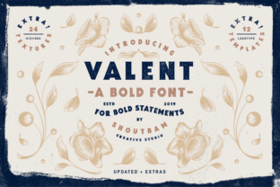 Valent Serif Font for Bold Campaign Design