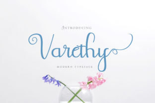 Varethy: The Romantic Script Handwritten Font for Scroll-Stopping Visuals
