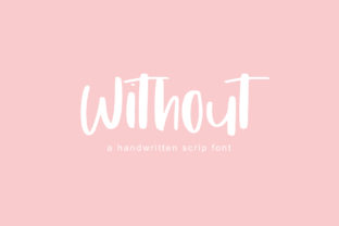 Without: A Charming Script Font for Eye-Catching Campaigns