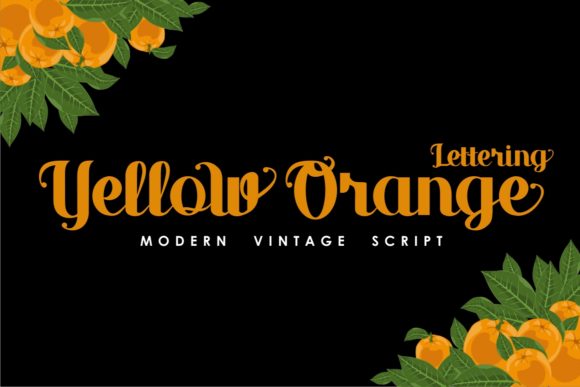 Yellow Orange: The Handwritten Font for Authentic Campaigns